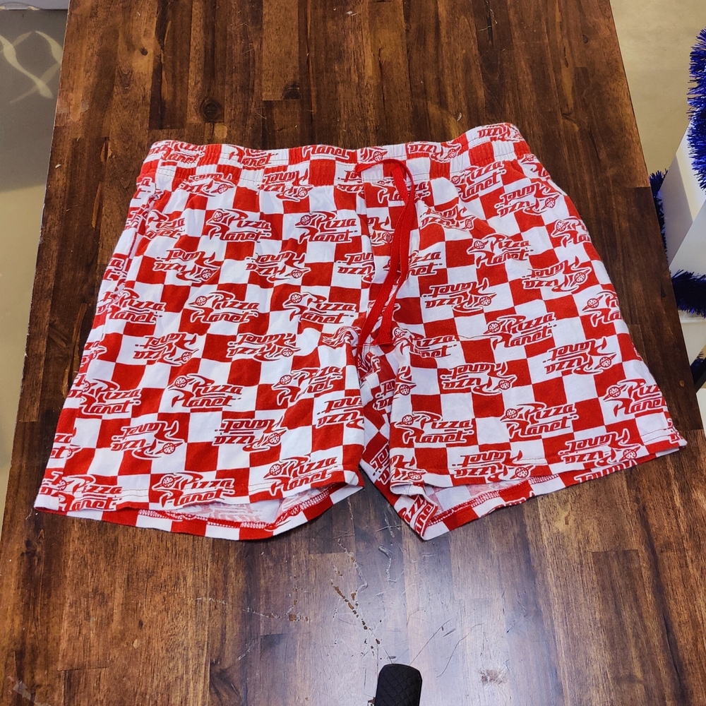 Target Toy Story Pizza Planet Men's Athletic Shorts